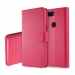 LCIMEEKE-ONEPLUS5TFUSHIA - Etui One-Plus 5T LC-IMEEKE haut de gamme fushia logements carte fonction stand