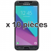 LOT10-GLASSJ72017 - Lot de 10 Vitres protection écran Galaxy J7-2017 en verre trempé