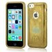 MOLS-IP5CLEOR - Coque antichoc MOLS Limited Edition coloris gold pouriPhone 5c