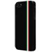 MOXCOVITA-IP5-NO - Coque rubber noir motif Italie pour Apple iPhone 5