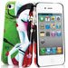 MUBKC0459 - Coque Muvit collection Art Sybile verte pour iPhone 4S et 4