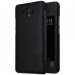 NILLKINQINMATE10NOIR - Etui Mate 10 de Nillkin Qin avec rabat latéral à fenêtre coloris noir