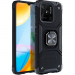 NITRO-REDMI10C - Coque NITRO pour Redmi 10C robuste antichoc coloris noir avec contour souple antichoc