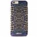 PUROJCIPC647LEOPYTHONBLE - Coque Puro collection Justcavalli Leopard et Python coloris bleu pour iPhone 6s de 4,7 pouces