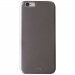 PUROVEGANIP6GREY - Coque fine et élégante Puro Vegan Slim Eco leather iPhone 6s gris foncé