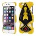 RACINGCARIP6JAUNE - Coque look Racing-Car jaune pour Apple iPhone 6 de 4,7 pouces