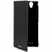 RKEXCELT2NOIR - Etui rabat latéral noir Xperia T2 Ultra Rock Excel fonction stand