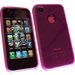 SEMIRIG-OND-IPHONE4-ROSE - Housse semi rigide Onde rose pour iPhone 4
