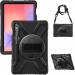 SHOULDER-TABS9S10LITE - Coque antichoc Galaxy Tab S9/ S9 FE / S10FE / S10 Lite avec sangle bandoulière et poignée au dos