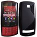 SLINE-ASHA303 - Housse S-Line noire pour Nokia Asha 303