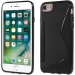 SLINECARBO-IP678 - Coque souple iPhone 6/7/8 motif S-Line look carbone 