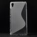 SLINEXPZ3PLUSTRANSP - Housse Coque souple en GEL S-Line transparent Sony Xperia Z3-Plus