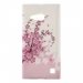 SOFTYFLOWER01LUM735 - Coque souple en gel Flower Heart pour Lumia 735 et Lumia 730