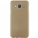SOFTYMETALA3GOLD - Housse gel effet métallisé pour Samsung Galaxy A3 coloris or