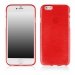 SOFTYMETALIP647RED - Coque souple en gel effet métallisé pour iPhone 6 de 4,7 pouces coloris rouge