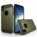 TOUGHARMOR-IPXKAKI - Coque renforcée iPhone hybride antichoc coloris noir et kaki