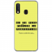 TPU0A40PERFECTIONJAUNE - Coque souple pour Samsung Galaxy A40 avec impression Motifs frôler la perfection jaune