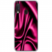 TPU0A40SOIEROSE - Coque souple pour Samsung Galaxy A40 avec impression Motifs soie drapée rose
