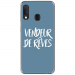 TPU0A40VENDREVEBLEU - Coque souple pour Samsung Galaxy A40 avec impression Motifs vendeur de rêves bleu