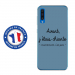 TPU0A50CHIANTEBLEU - Coque souple pour Samsung Galaxy A50 avec impression Motifs Avant, j'étais chiante bleu