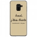 TPU0A8PLUS18CHIANTETAUPE - Coque souple pour Samsung Galaxy A8-Plus 2018 avec impression Motifs Avant, j'étais chiante taupe