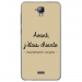 TPU0ALTICES40CHIANTETAUPE - Coque souple pour Altice S40 avec impression Motifs Avant, j'étais chiante taupe