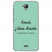 TPU0ALTICES40CHIANTETURQUOISE - Coque souple pour Altice S40 avec impression Motifs Avant, j'étais chiante turquoise