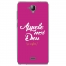 TPU0ALTICES40DIEUFUSHIA - Coque souple pour Altice S40 avec impression Motifs Appelle moi Dieu fushia