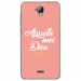 TPU0ALTICES40DIEUROSE - Coque souple pour Altice S40 avec impression Motifs Appelle moi Dieu rose