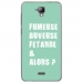 TPU0ALTICES40FUMEUSETURQUOISE - Coque souple pour Altice S40 avec impression Motifs fumeuse et alors turquoise