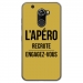 TPU0ALTICES70APEROOR - Coque souple pour Altice S70 avec impression Motifs l'apéro recrute or