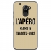 TPU0ALTICES70APEROTAUPE - Coque souple pour Altice S70 avec impression Motifs l'apéro recrute taupe