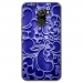 TPU0ALTICES70ARABESQUEBLEU - Coque souple pour Altice S70 avec impression Motifs arabesque bleu