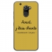 TPU0ALTICES70CHIANTEOR - Coque souple pour Altice S70 avec impression Motifs Avant, j'étais chiante or