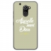TPU0ALTICES70DIEUVERT - Coque souple pour Altice S70 avec impression Motifs Appelle moi Dieu vert