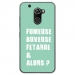 TPU0ALTICES70FUMEUSETURQUOISE - Coque souple pour Altice S70 avec impression Motifs fumeuse et alors turquoise