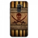 TPU0ALTICES70SABREPIRATE - Coque souple pour Altice S70 avec impression Motifs sabre et tête de mort pirate