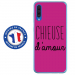 TPU0GALA70CHIEUSEFUSHIA - Coque souple pour Samsung Galaxy A70 avec impression Motifs Chieuse d'Amour fushia