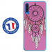 TPU0GALA70REVEROSE - Coque souple pour Samsung Galaxy A70 avec impression Motifs attrape rêve sur fond rose