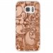 TPU0GALS7ARABESQUEBRONZE - Coque souple pour Samsung Galaxy S7 SM-G930 avec impression Motifs arabesque bronze