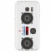 TPU0GALS7MP3 - Coque souple pour Samsung Galaxy S7 SM-G930 avec impression Motifs lecteur MP3
