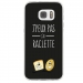 TPU0GALS7PEUXPASRACLETTE - Coque souple pour Samsung Galaxy S7 SM-G930 avec impression Motifs J'peux pas j'ai raclette