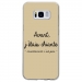 TPU0GALS8CHIANTETAUPE - Coque souple pour Samsung Galaxy S8 avec impression Motifs Avant, j'étais chiante taupe
