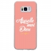 TPU0GALS8DIEUROSE - Coque souple pour Samsung Galaxy S8 avec impression Motifs Appelle moi Dieu rose