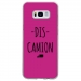 TPU0GALS8DISCAMIONFUSHIA - Coque souple pour Samsung Galaxy S8 avec impression Motifs Dis Camion fushia