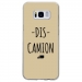 TPU0GALS8DISCAMIONTAUPE - Coque souple pour Samsung Galaxy S8 avec impression Motifs Dis Camion taupe