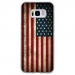 TPU0GALS8DRAPUSAVINTAGE - Coque souple pour Samsung Galaxy S8 avec impression Motifs drapeau USA vintage