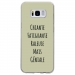TPU0GALS8GENIALEVERT - Coque souple pour Samsung Galaxy S8 avec impression Motifs Chiante mais Géniale vert