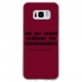TPU0GALS8PERFECTIONBORDEA - Coque souple pour Samsung Galaxy S8 avec impression Motifs frôler la perfection bordeau