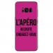TPU0GALS8PLUSAPEROFUSHIA - Coque souple pour Samsung Galaxy S8 Plus avec impression Motifs l'apéro recrute fushia